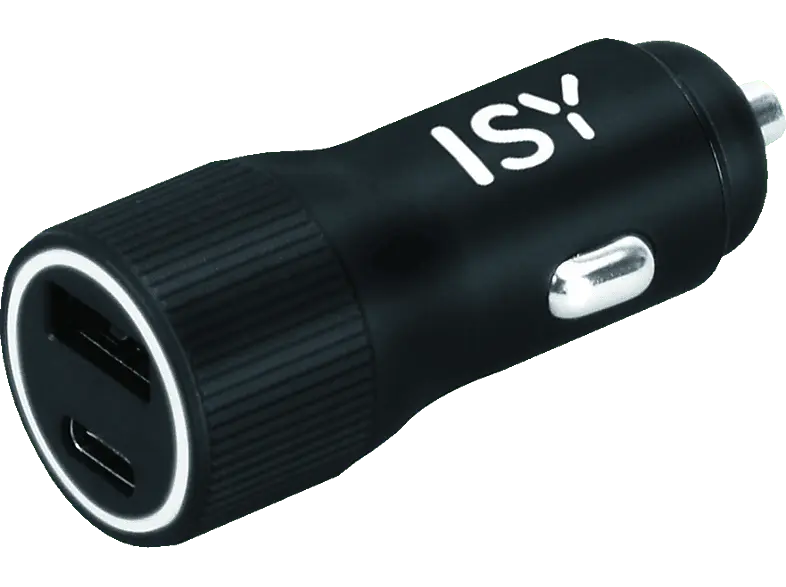 ISY Kfz-Ladegerät ICC-8000 Universal 30 Watt, Schwarz