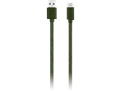 ISY USB-C Lade-/Datenkabel IFC-1800-GN-C, grün; Ladekabel