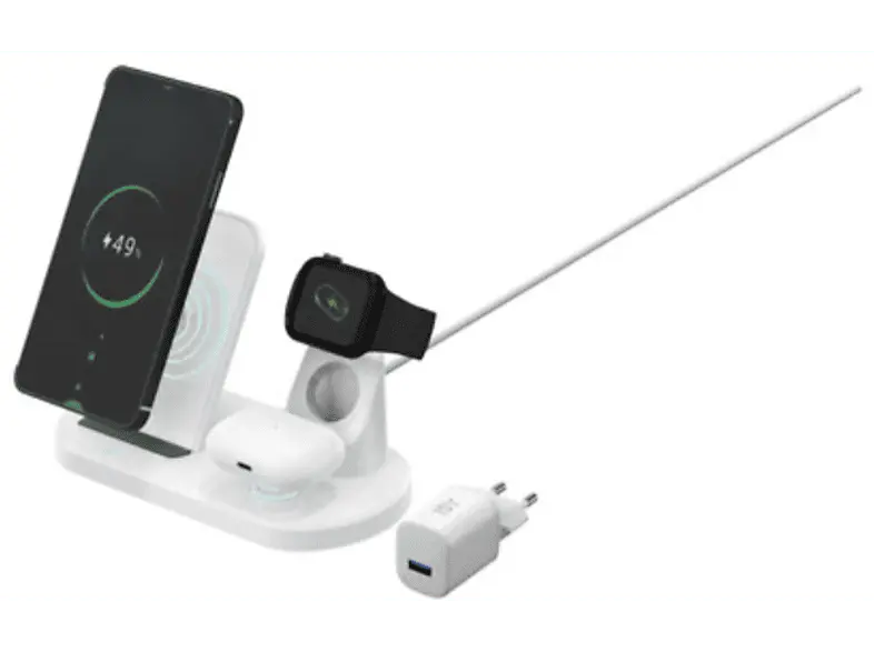 ISY IWQ-2020 20W wireless FC 3 IN 1; Schnell-Ladestation