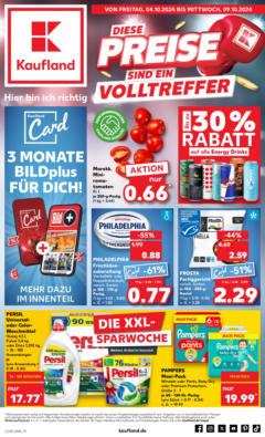 Vorschau von dem Prospekt des Geschäftes Kaufland, gültig ab dem 04.10.2024