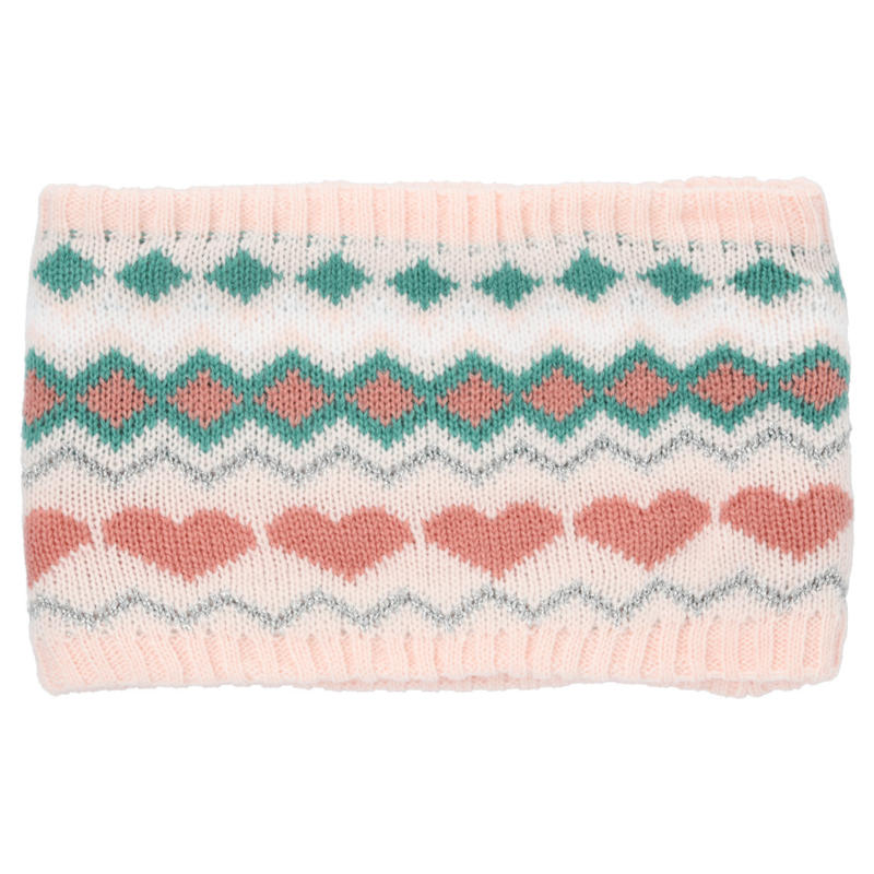 Baby Rundschal mit Strickmuster