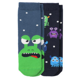 2 Paar Jungen Frottee-Socken im Set