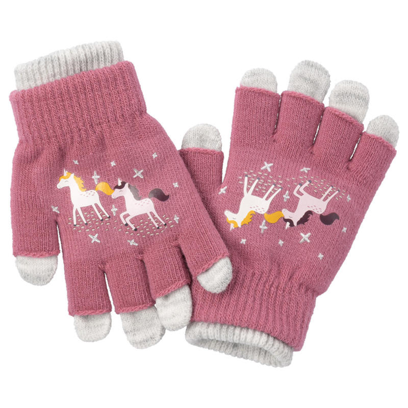 Mädchen Handschuhe im 2-in-1-Design