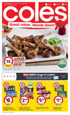 Preview of Coles Catalogue VIC - valid from 02.10.2024