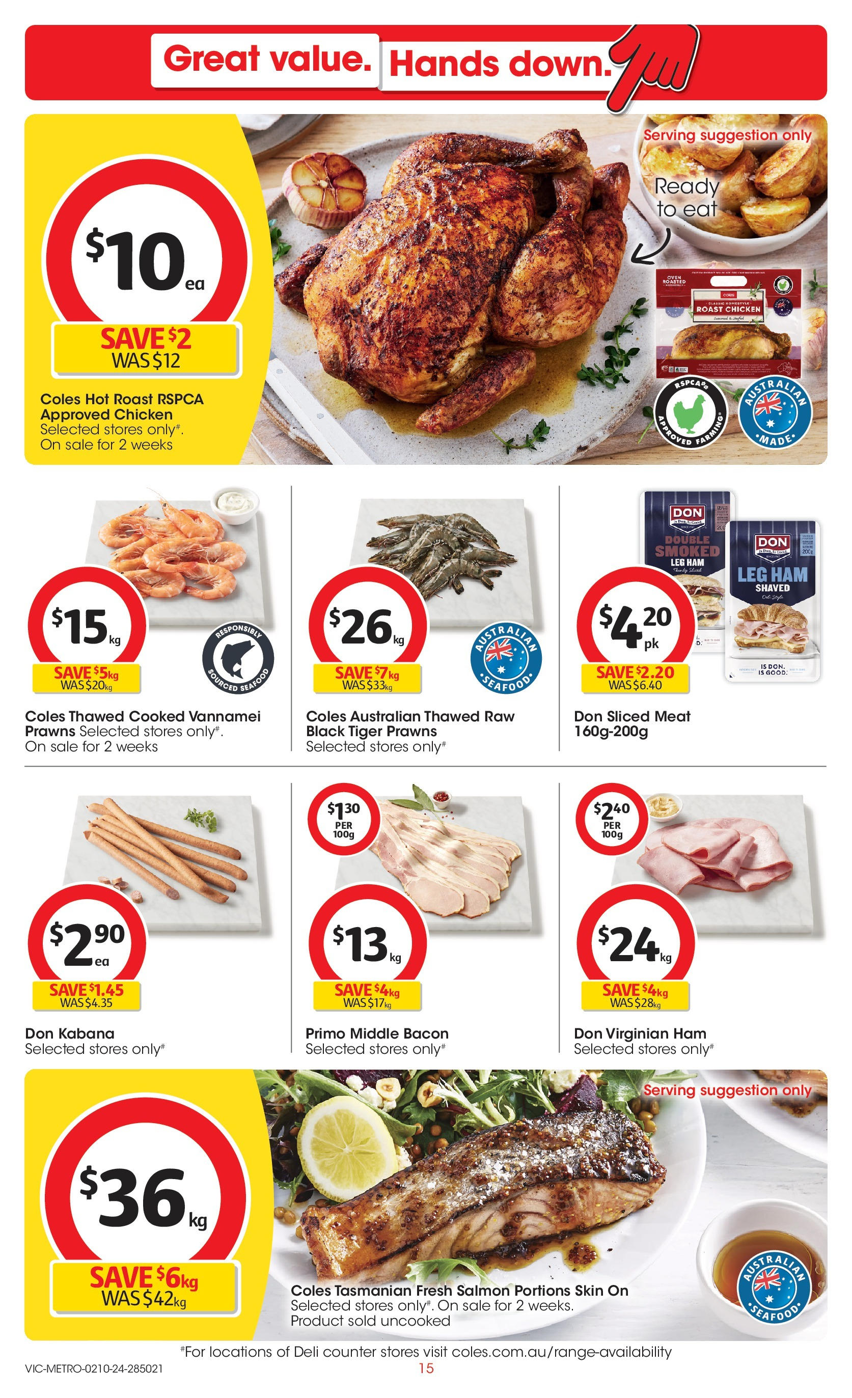 ﻿﻿Coles catalogue valid from 02/10/2024 > Online Australia | Page: 15