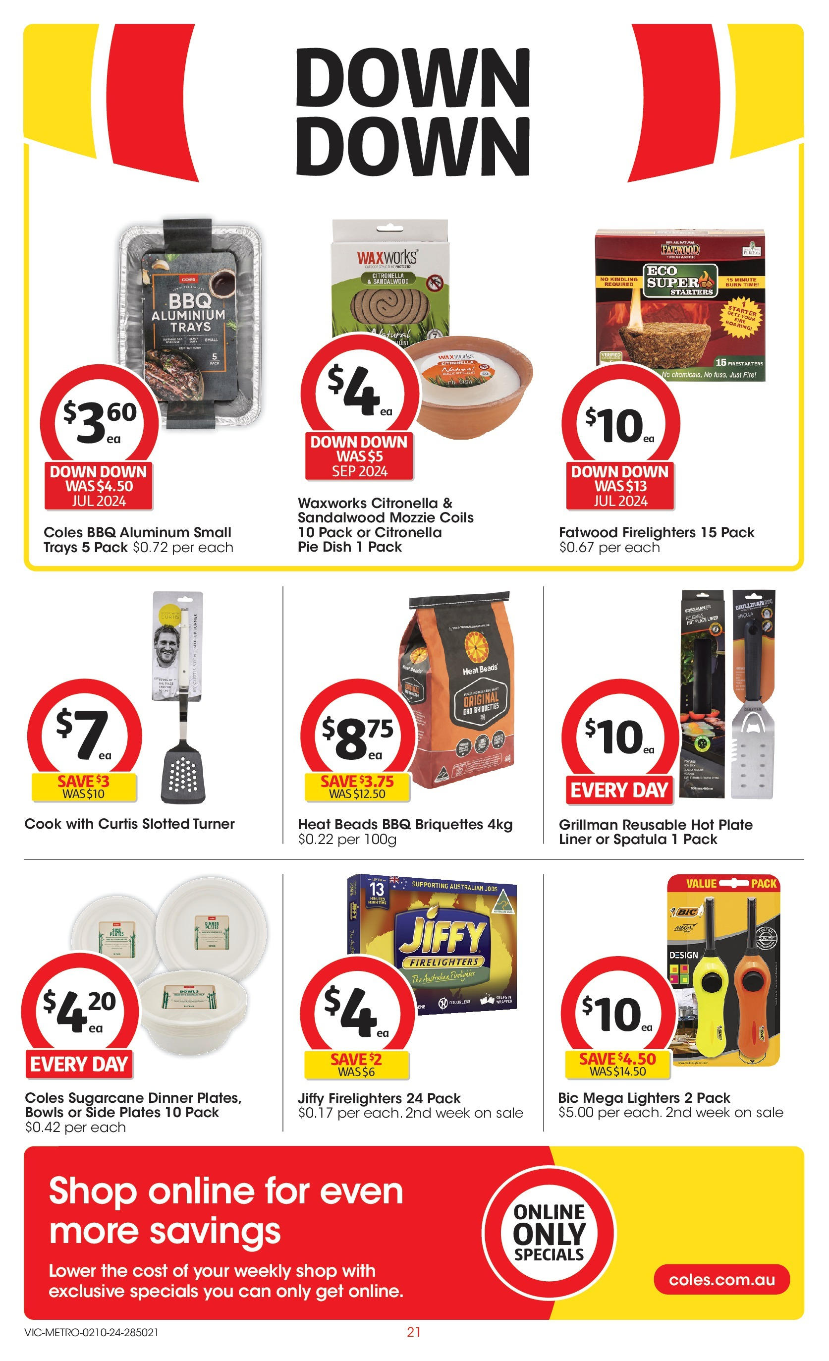 ﻿﻿Coles catalogue valid from 02/10/2024 > Online Australia | Page: 21