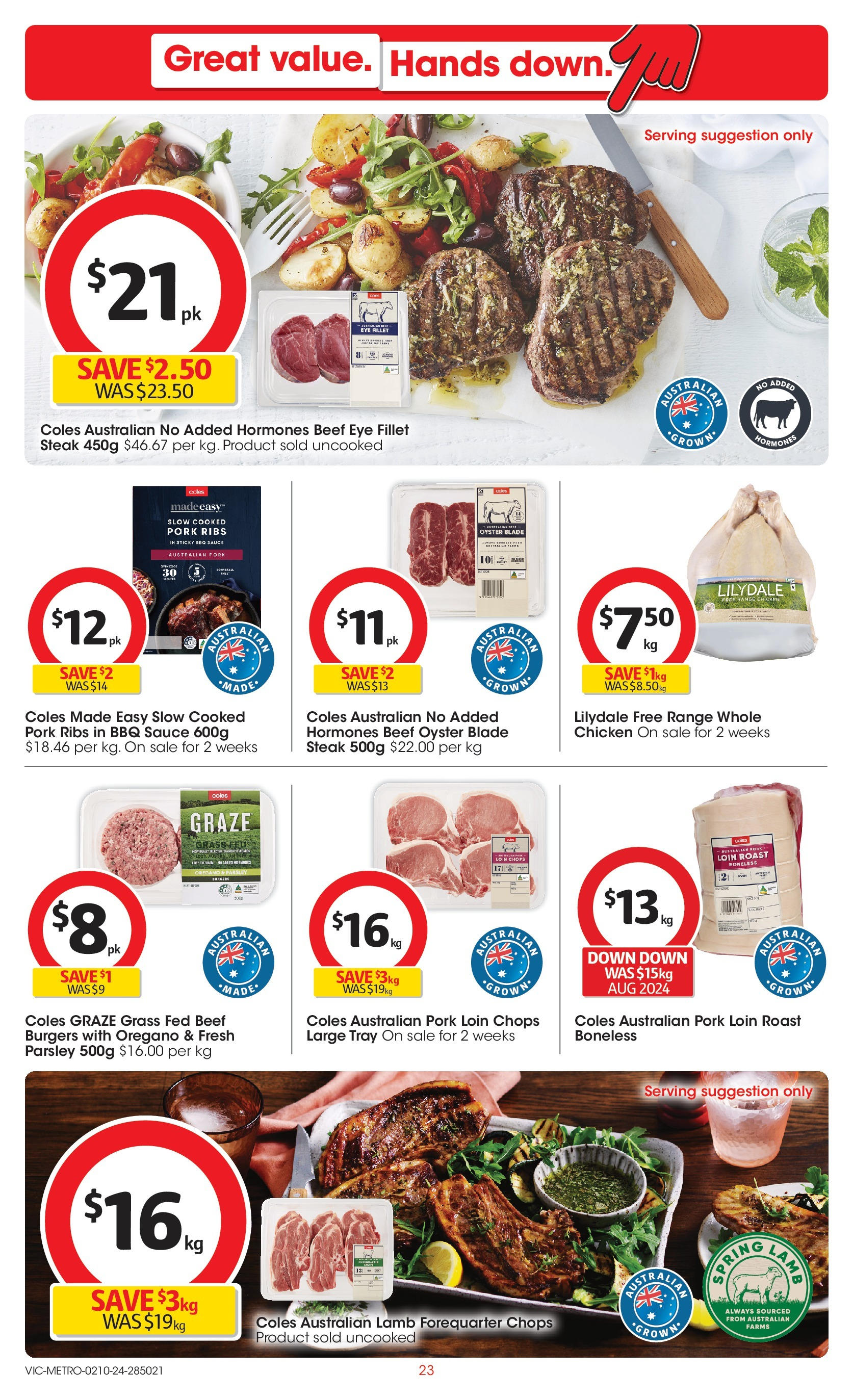 ﻿﻿Coles catalogue valid from 02/10/2024 > Online Australia | Page: 23