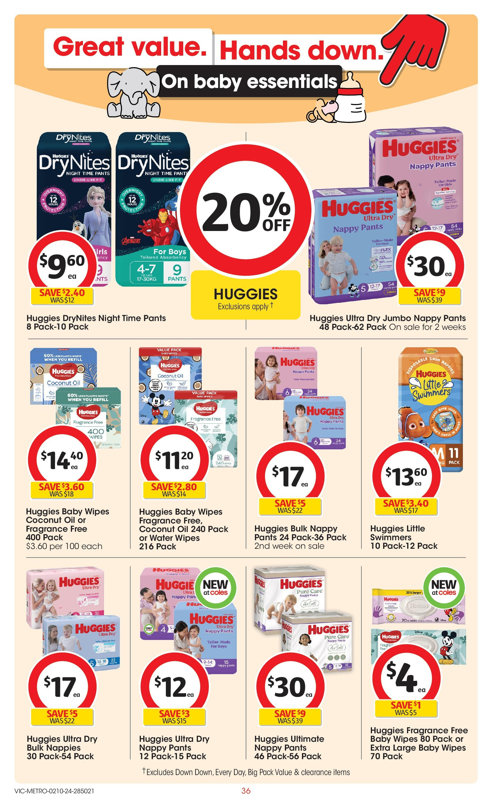 ﻿﻿Coles catalogue valid from 02/10/2024 > Online Australia | Page: 36