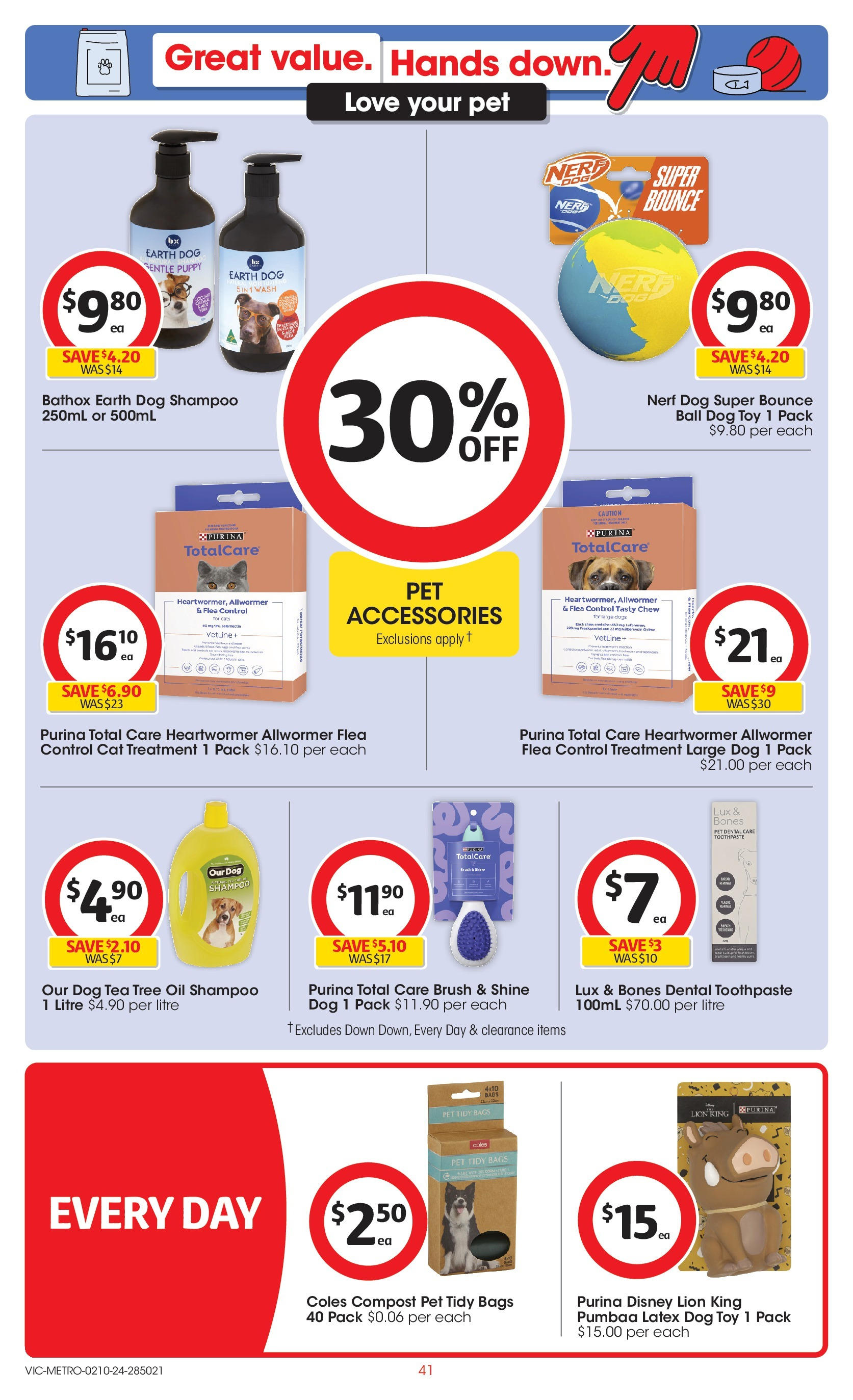 ﻿﻿Coles catalogue valid from 02/10/2024 > Online Australia | Page: 41