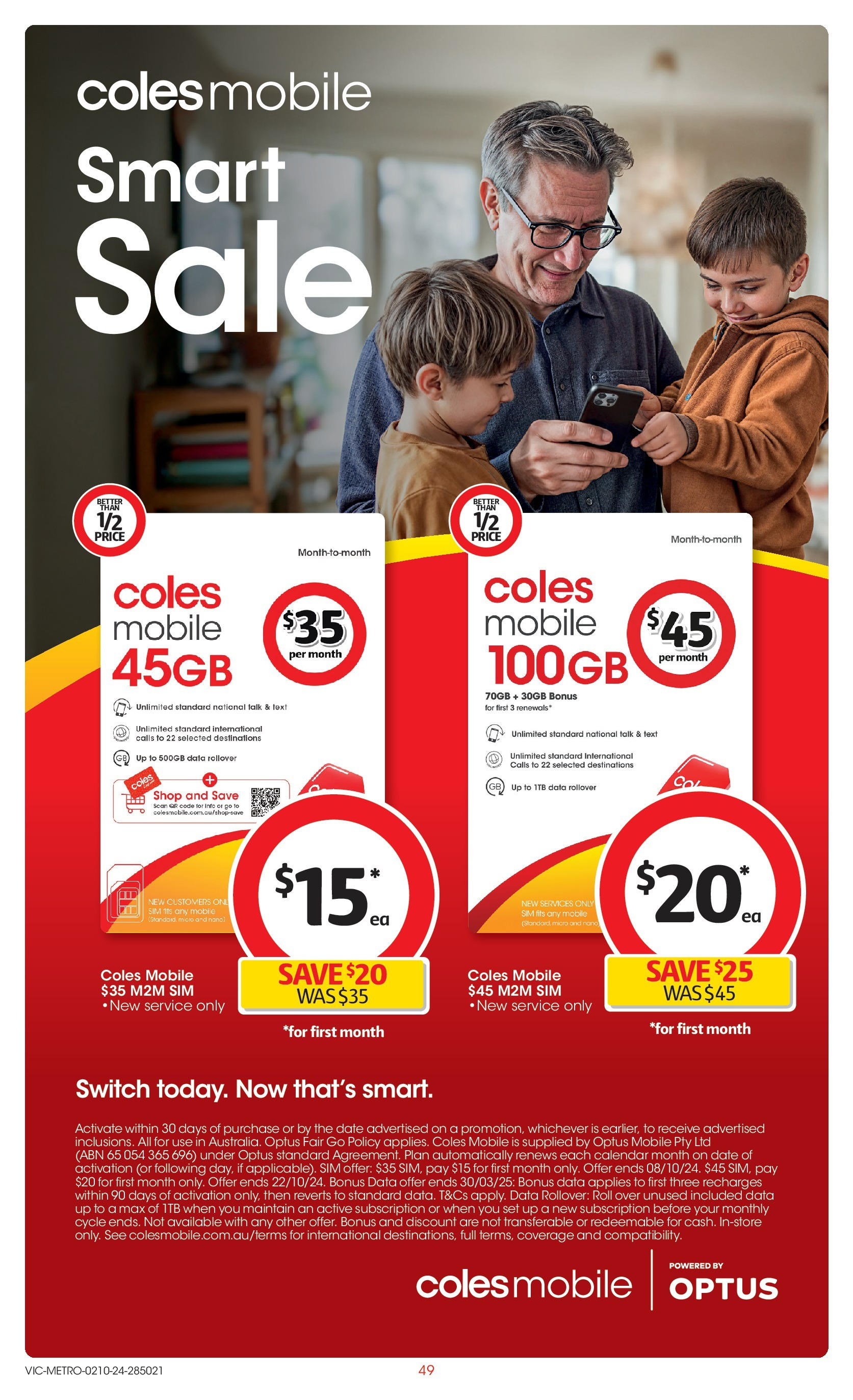 ﻿﻿Coles catalogue valid from 02/10/2024 > Online Australia | Page: 49