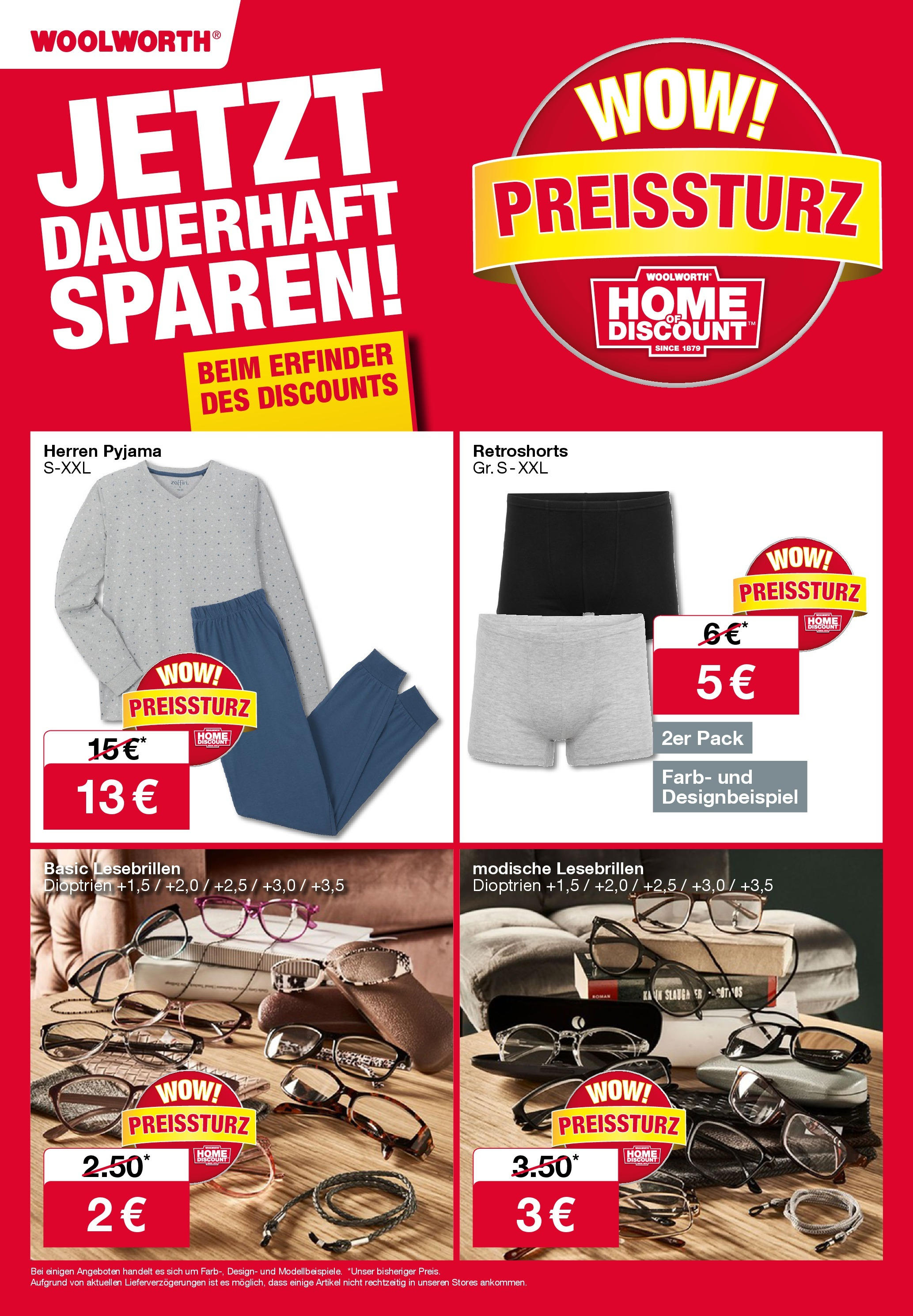 Woolworth - Bayern (ab 31.10.2024) zum Blättern | Seite: 46 | Produkte: Pyjama