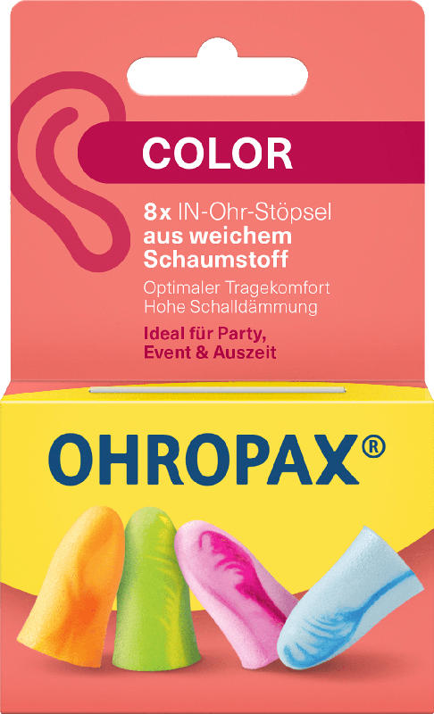 Ohropax Ohrstöpsel Color