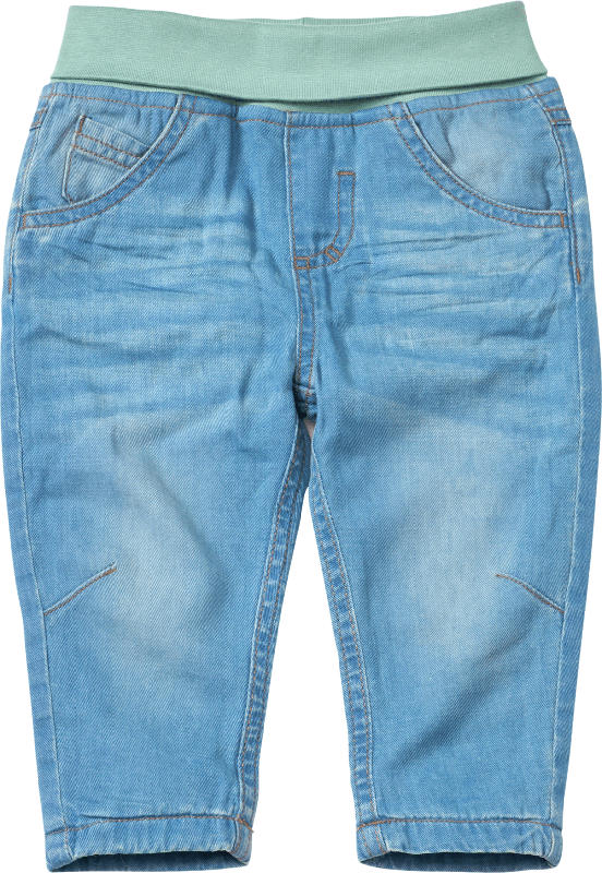 ALANA Jeans mit weitem Schnitt, blau, Gr. 74