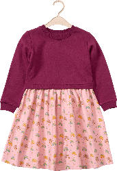 ALANA Kleid mit Sweatstoff, lila & rosa, Gr. 128