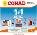 Conad 1+1 prendi 2 paghi 1 - al 14.10.2024