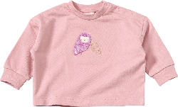 ALANA Sweatshirt mit Eulen-Motiv, rosa, Gr. 62