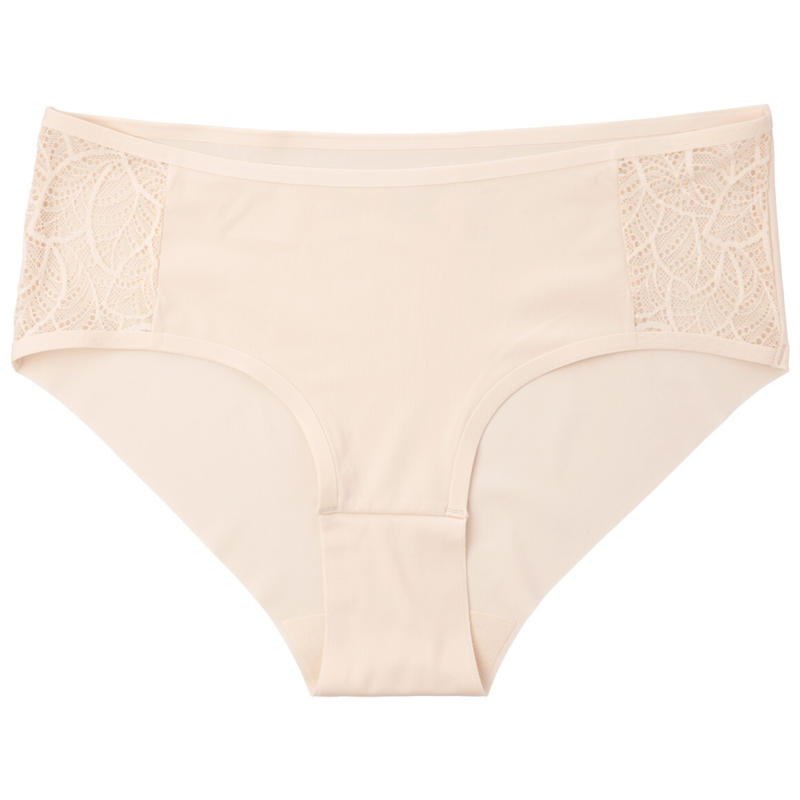 Damen Seamless-Panty mit Spitzeneinsatz