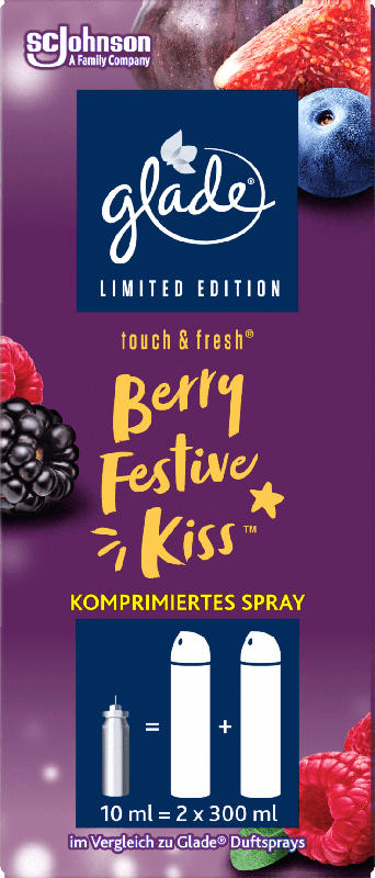 glade Lufterfrischer Minispray Touch & Fresh Berry Festive Kiss Nachfüllpack