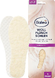 Balea Einlegesohlen Wollplüsch Gr. 40/41 (1 Paar)