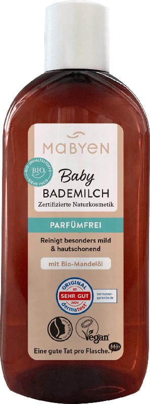 Mabyen Baby Badezusatz Bademilch