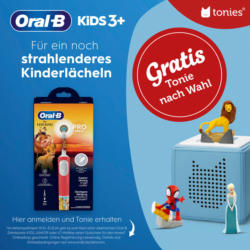 Oral-B Elektrische Zahnbürste Kinder Vitality PRO König der Löwen, ab 3 Jahren