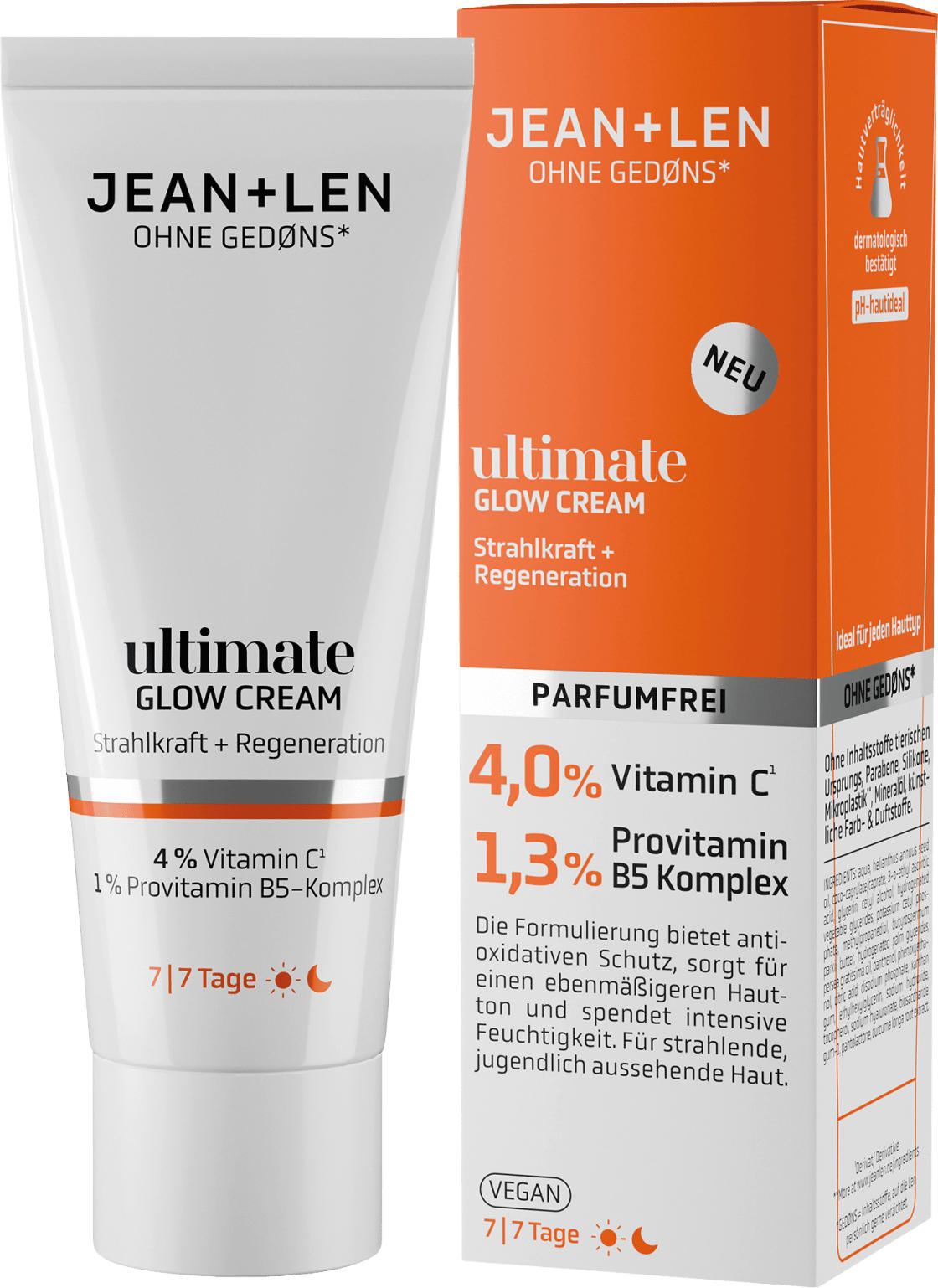 Jean&Len Gesichtscreme Ultimate Glow
