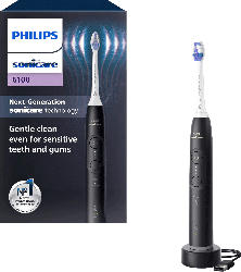 Philips Sonicare Schallzahnbürste Series 6100 schwarz