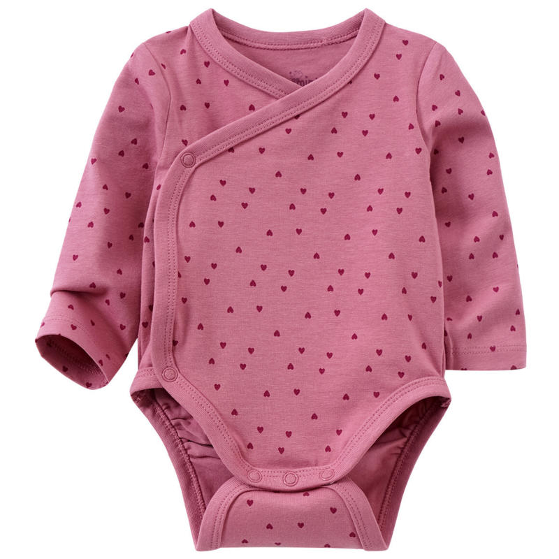 Baby Body mit Herzchen-Allover