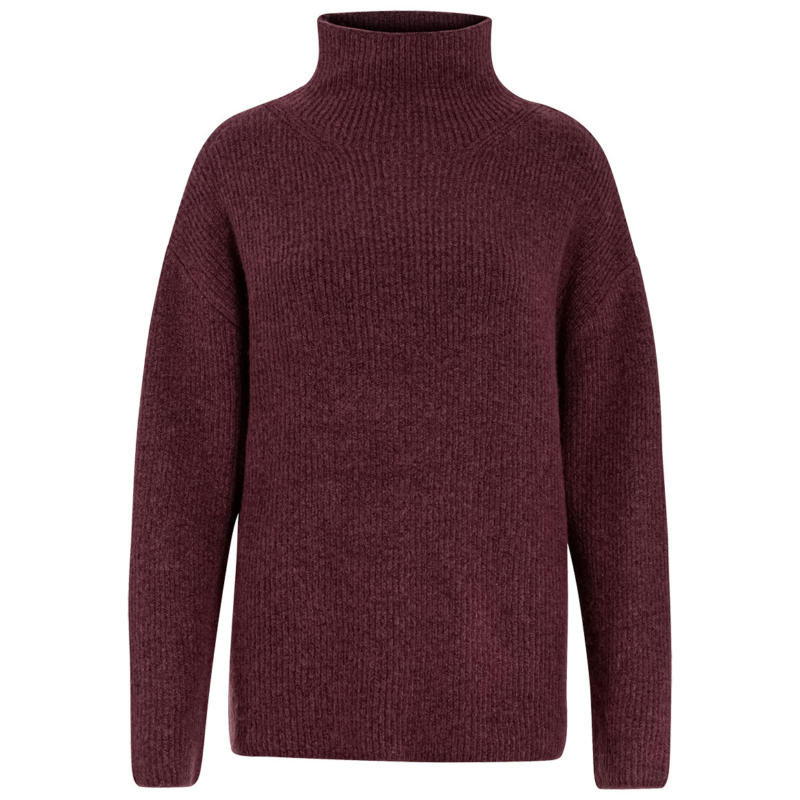 Damen Pullover aus Rippstrick