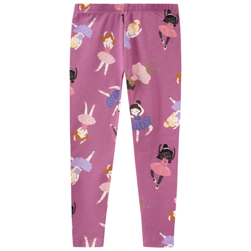 Mädchen Leggings mit Allover-Print (Nur online)