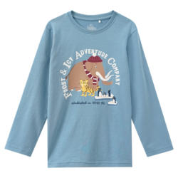 Kinder Langarmshirt mit Print (Nur online)