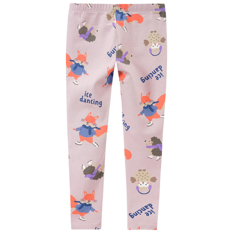 Mädchen Leggings mit Allover-Print (Nur online)