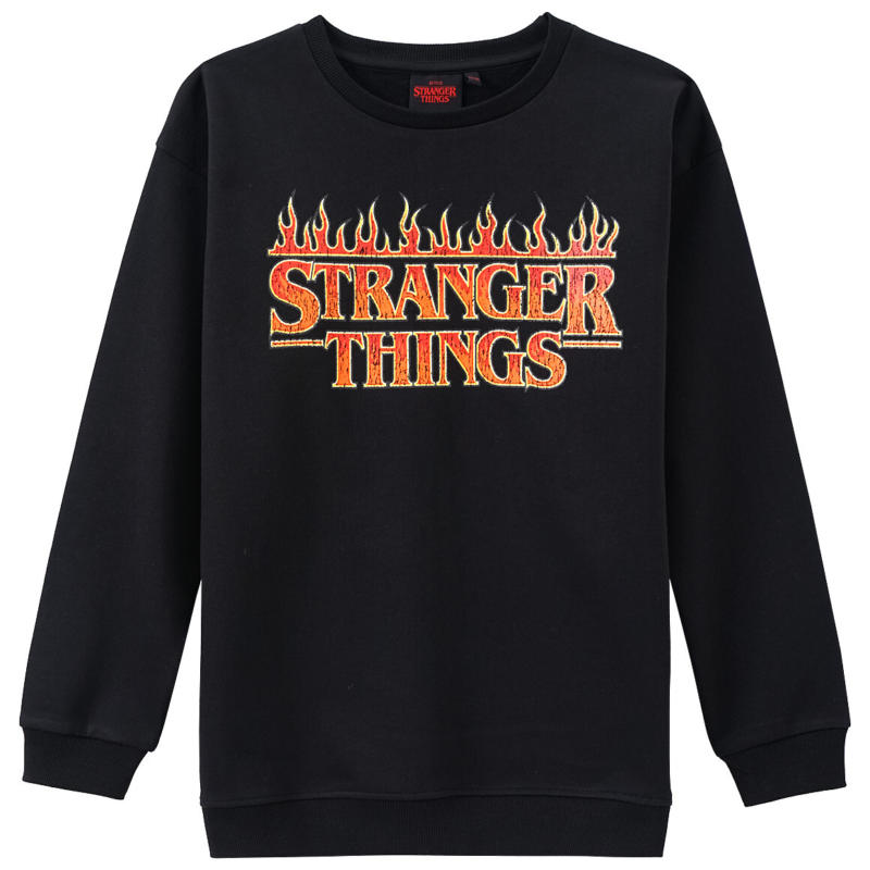 Stranger Things Langarmshirt mit großem Print (Nur online)