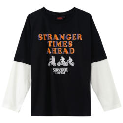 Stranger Things Langarmshirt im Lagen-Look (Nur online)