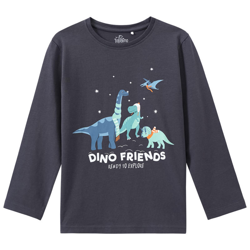 Kinder Langarmshirt mit Print (Nur online)