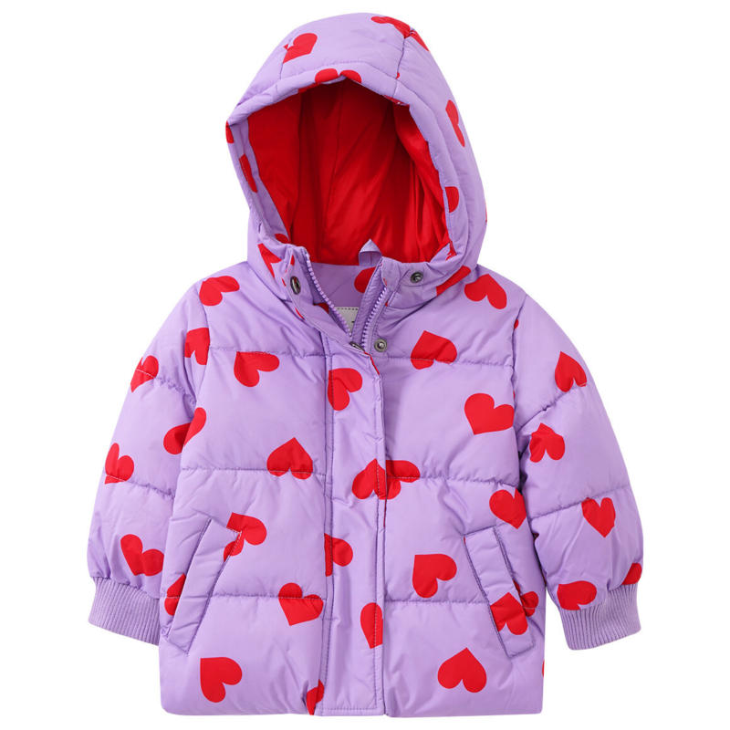 Baby Pufferjacke mit Herzen (Nur online)