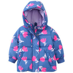 Baby Pufferjacke mit Blumen (Nur online)