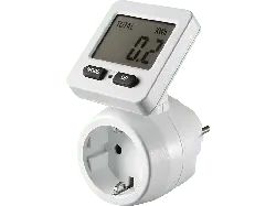 Vivanco 62654 digitales Energiekostenmessgerät, max. 3.680W, weiß