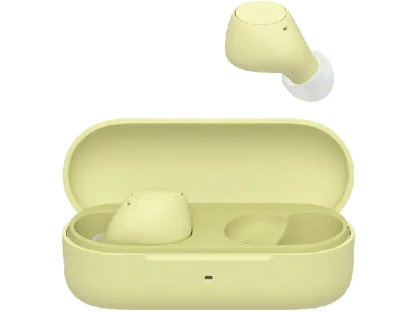 Sony WF-C510 - hohe Soundqualit&auml;t, Schnellladefunktion, 22h Akkulaufzeit, Bluetooth Multipoint Connection, Ambient Sound-Modus, Spotify Tap, IPX4 Gelb; True Wireless Kopfh&ouml;rer