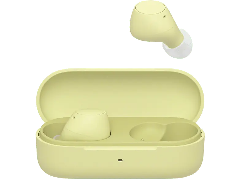 Sony WF-C510 - hohe Soundqualität, Schnellladefunktion, 22h Akkulaufzeit, Bluetooth Multipoint Connection, Ambient Sound-Modus, Spotify Tap, IPX4 Gelb; True Wireless Kopfhörer