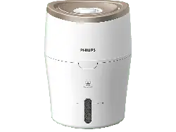 Philips HU4811/10 Series 2000 Luftbefeuchter mit hygienischer NanoCloud-Technologie Weiß, Champagner (Raumgröße: 38 m²); Luftbefeuchter mit hygienischer NanoCloud-Technologie
