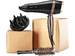 Remington D6960GP Salon Smooth Geschenkset Haarf&ouml;hn Schwarz (2100 Watt)