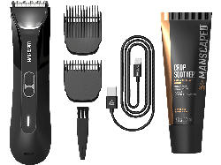 Manscaped Lawn Mower 4.0 Pro Essentials Kit, Leisten- und Bodygroomer, Schwarz, Akkubetrieb