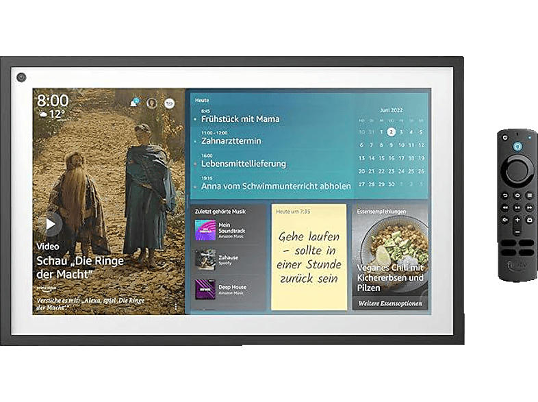 Amazon Echo Show 15 + Fernbedienung; Smart Speaker