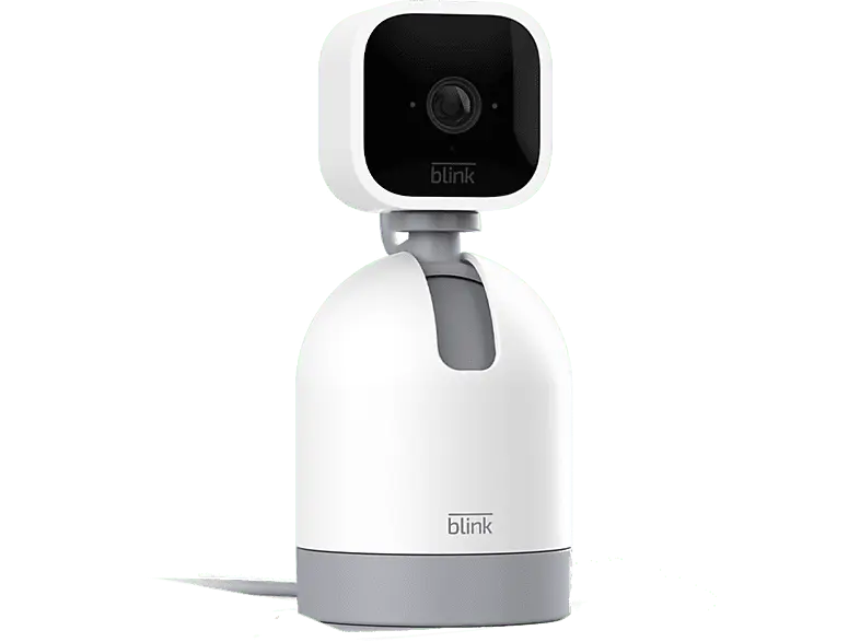 blink Mini-PAN Tilt Sicherheitskamera (Anzahl Kameras: 1, für Innen, Nachtsichtfunktion, Netzbetrieb, Weiß)