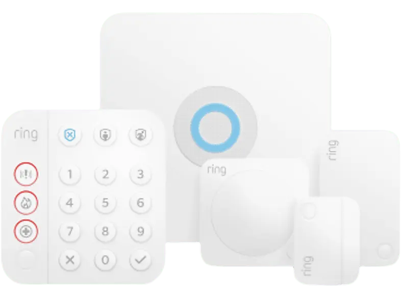 ring Alarm Security, 5-teilig (2. Generation); Starter Kit