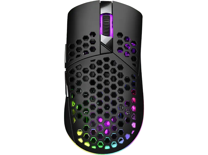 ISY Gaming Maus IGM-5000-BK Ultralight, Kabellos, Schwarz