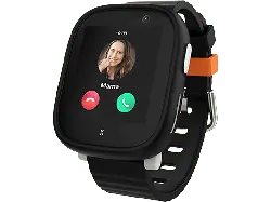 Xplora X6 Play, Schwarz inkl. 2 Frames & Loops in lime und pink; Smartwatch