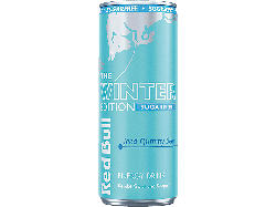 Red Bull 875226 Winter Edition, Iced Gummy Bear Sugarfree Energy Drink, 1x 0.25l