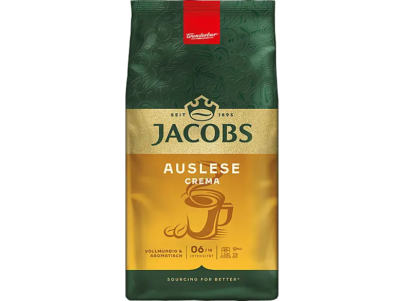 Jacobs Auslese Crema Kaffeebohnen, 1 kg